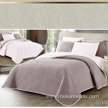 Customized luxury beautiful quilted bedspread bedding set